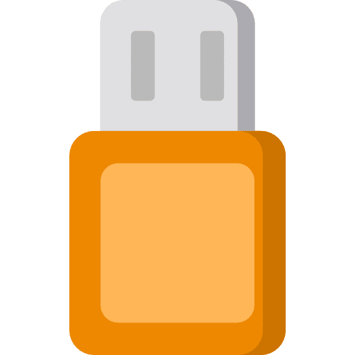 Pendrive electronics pendrive data storage icon