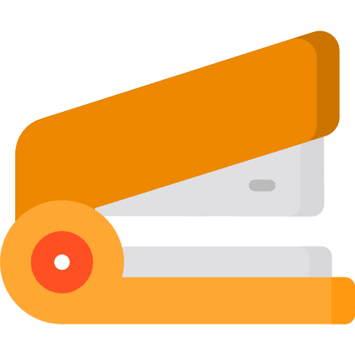 Stapler tools and utensils business and finance edit tools icon