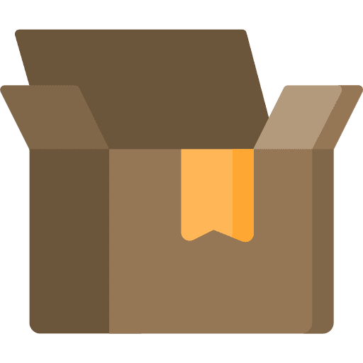 Box storage storage box archive icon