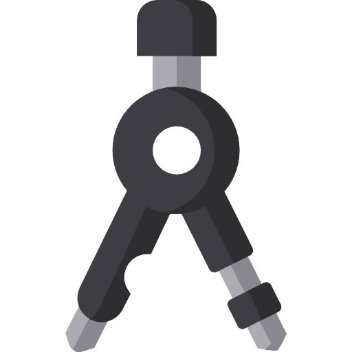 Compass school materials tools and utensils miscellaneous icon