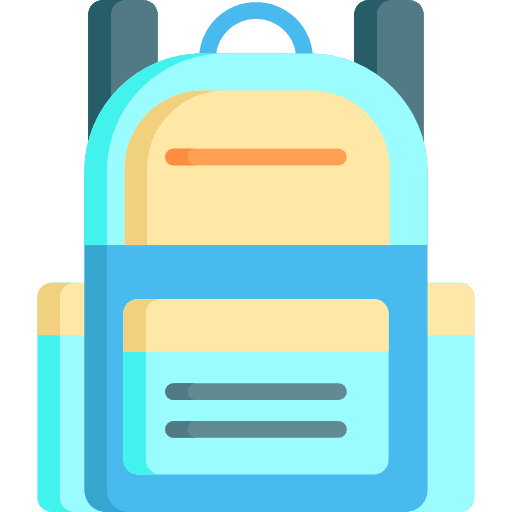 Backpack backpack luggage baggage icon