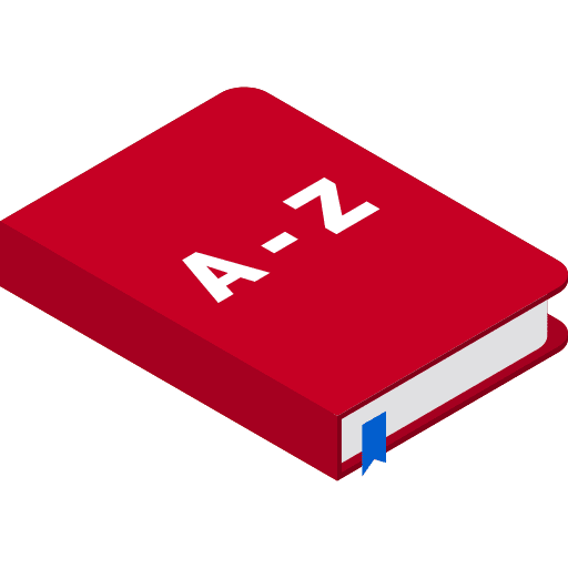 Dictionary education dictionary letter b icon