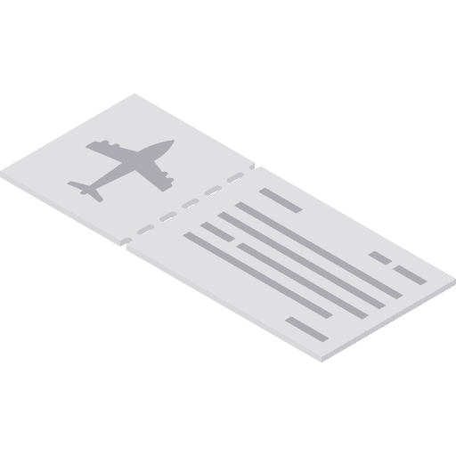 Boarding pass travel boarding boarding card icon