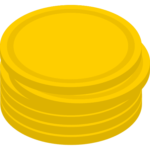 Coins business and finance coins business icon