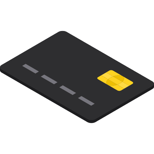 Credit card commerce and shopping credit credit card icon