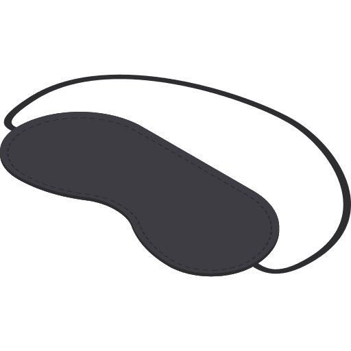 Mask pijamas sleeping clothes icon