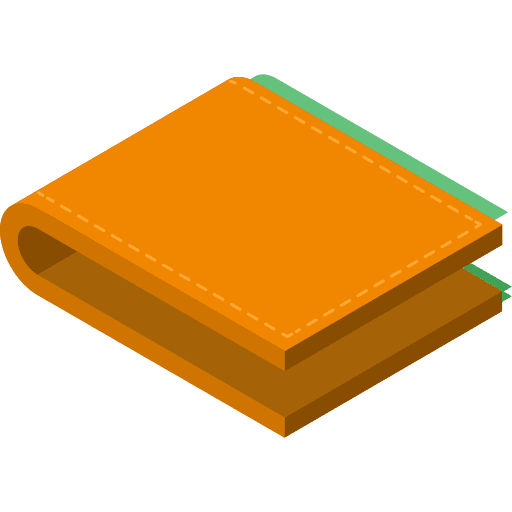 Wallet holder billfold commerce and shopping icon