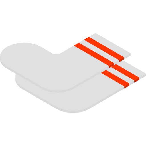 Socks fashion feet clothing icon