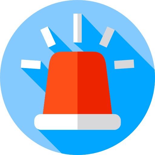 Flasher flasher police security icon