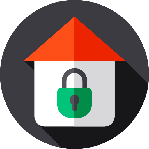 House real estate construction property icon