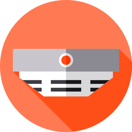 Smoke detector smoke detector security fire icon