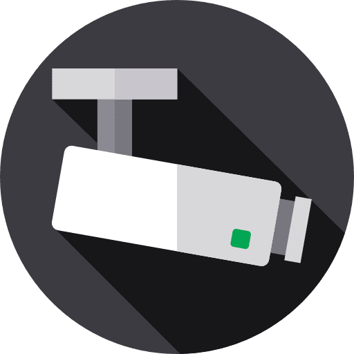 Cctv security surveillance cctv icon
