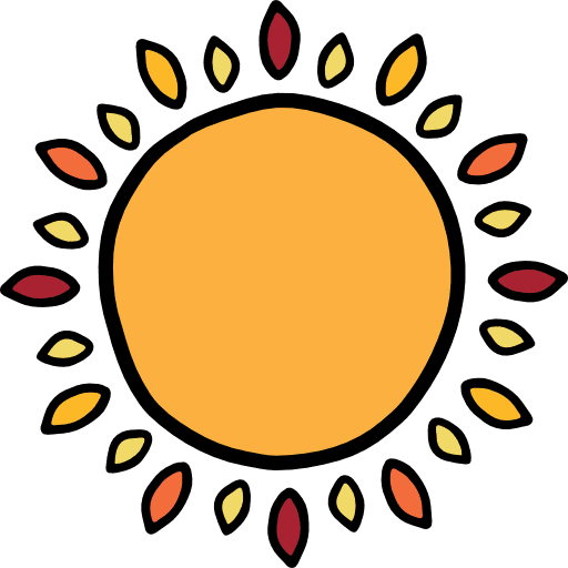 Sun summertime summer sun icon