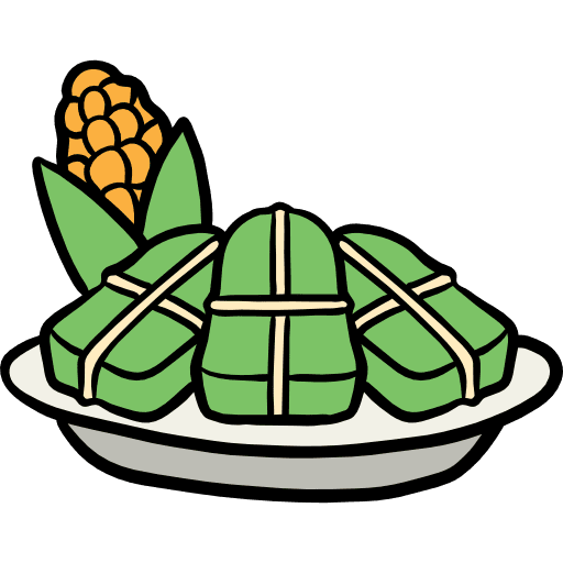 Pamonha brazilian dessert sweet icon