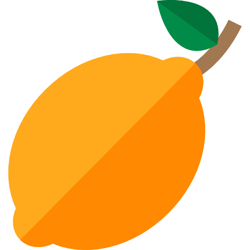 Lemon lemon fruit candy icon
