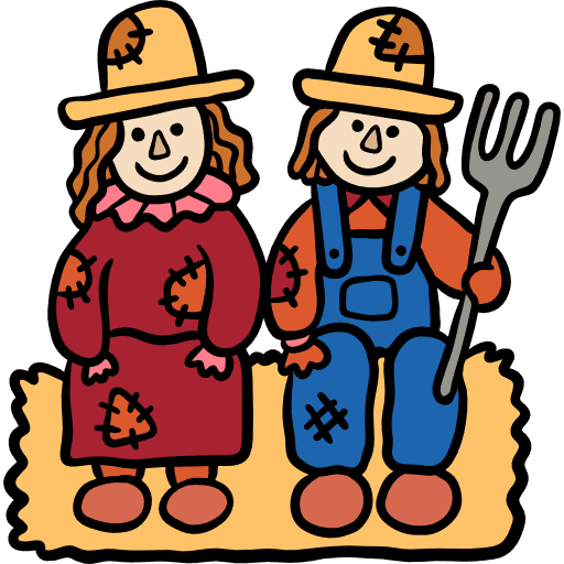 Scarecrow scarecrow rural character icon
