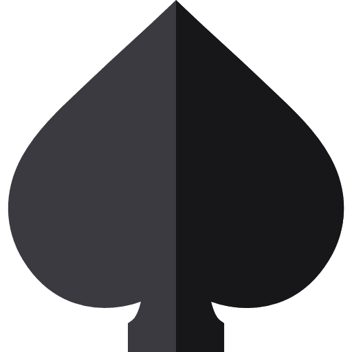 Spades card spades signs icon