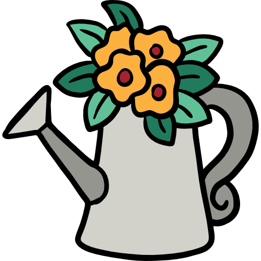 Watering can watering sprinkle water icon