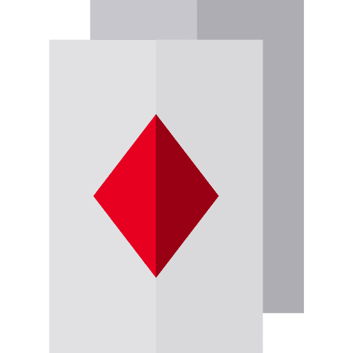 Ace of diamonds diamonf card gaming icon