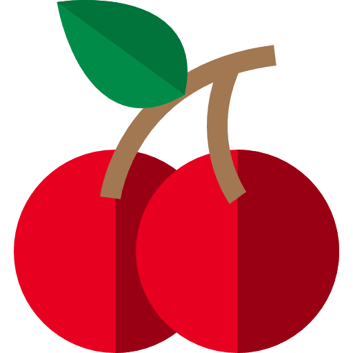 Cherries fruit cherry cherries icon