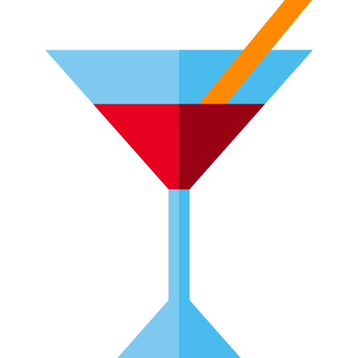 Cocktail drinks food cocktail icon