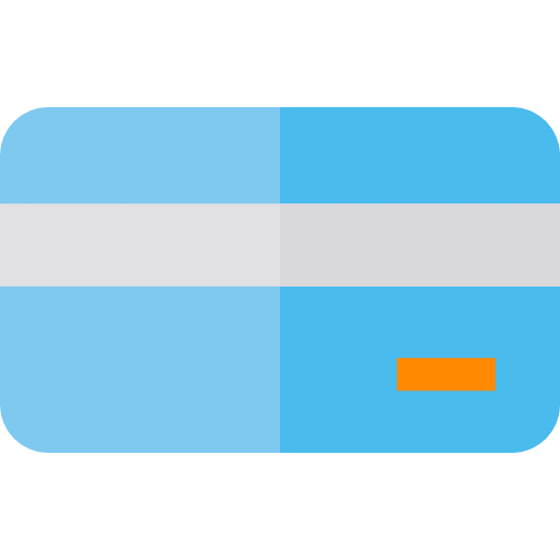 Credit card business and finance pay commerce icon