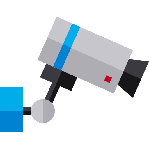 Cctv surveillance technology cctv icon