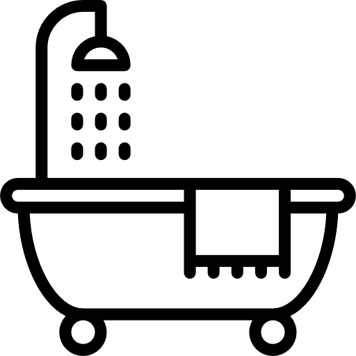 Bathroom hygienic wellness clean icon