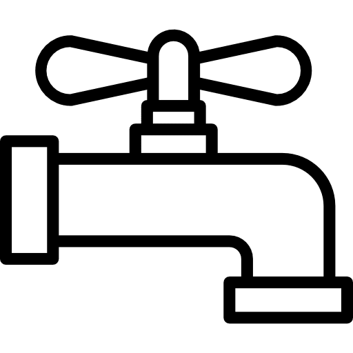 Tap faucet plumbering plumber icon