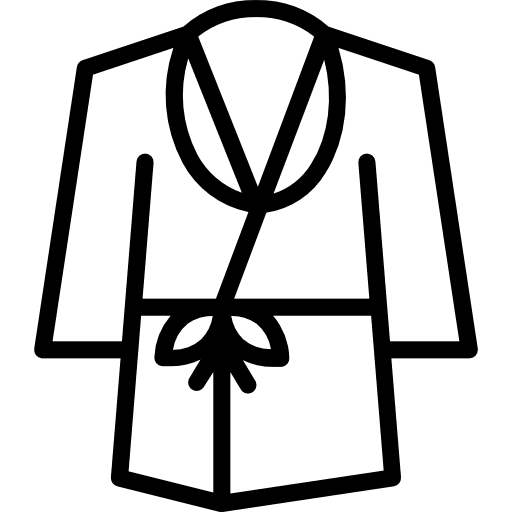 Bathrobe clothing spa fashion icon