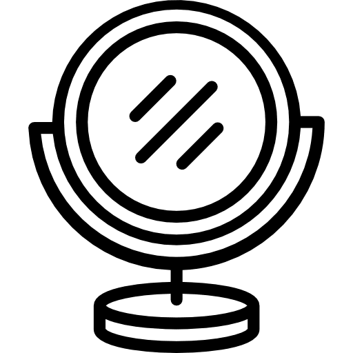 Mirror mirror makeup fashion icon