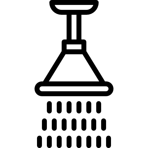 Shower washing water cleaning icon