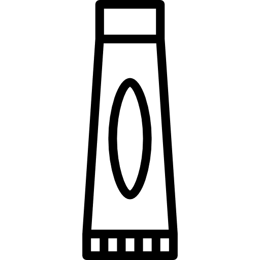 Toothpaste paste lotion beauty icon