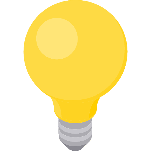 Idea idea illumination light bulb icon