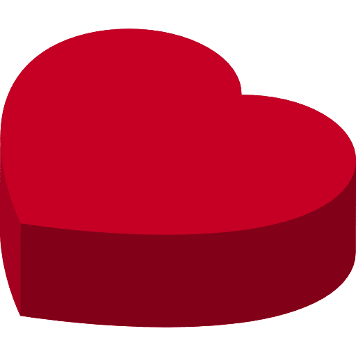 Like interface shapes loving icon