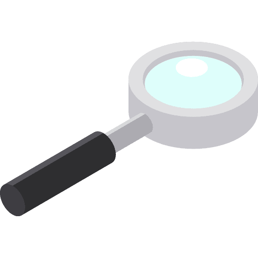 Search loupe magnifying glass search icon