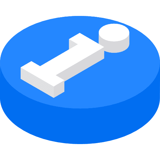 Information customer service sign help icon