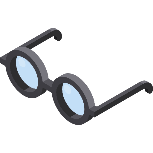 Reading glasses optical reading glasses ophthalmology icon