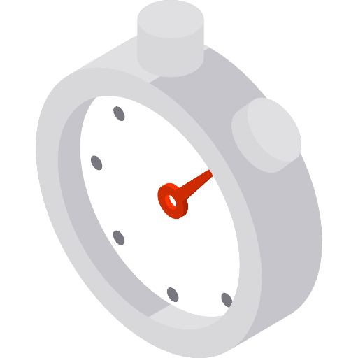 Stopwatch interface wait time icon