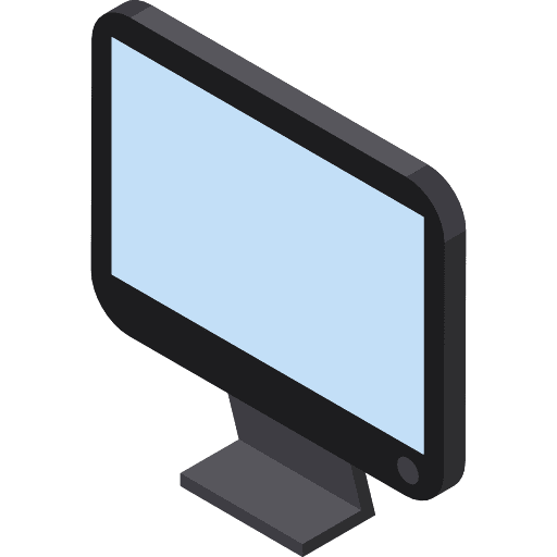 Monitor technology television tv icon