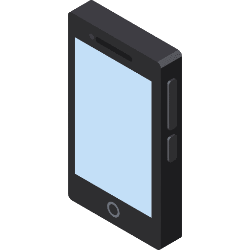Smartphone technology cellphone touch screen icon