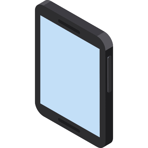 Tablet electronic tablet apple icon