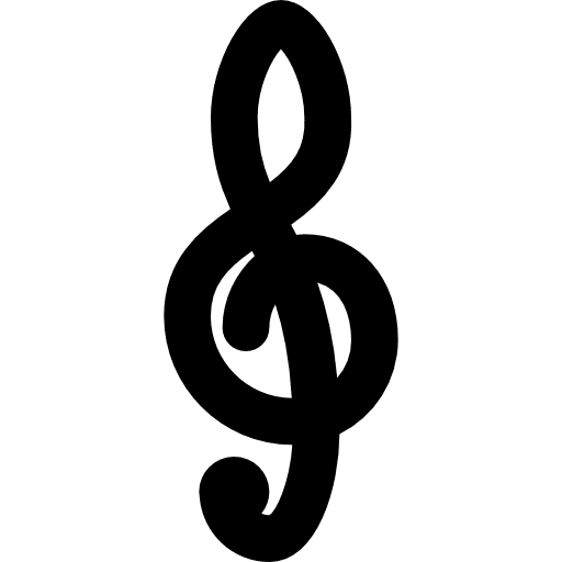 Clef music note music g clef icon