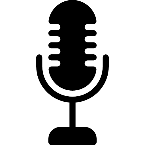 Microphone microphone vintage technology icon