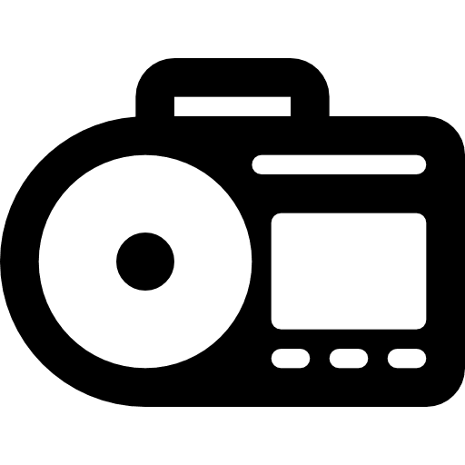 Cassette player music player tape communications icon