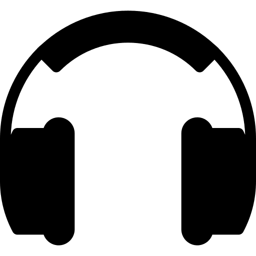 Headphone sound technology earphones icon