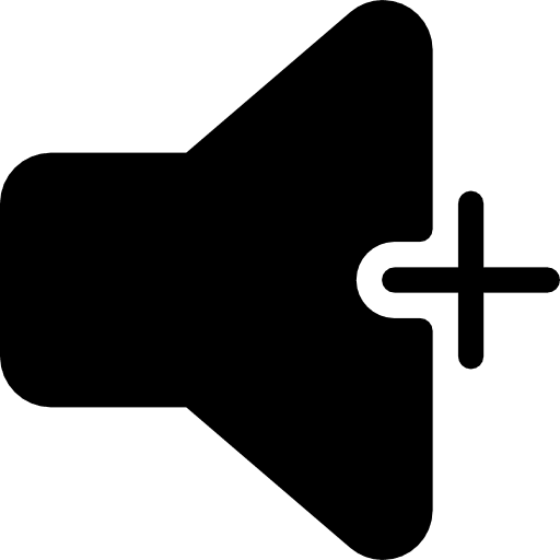 Volume speaker multimedia option sound icon