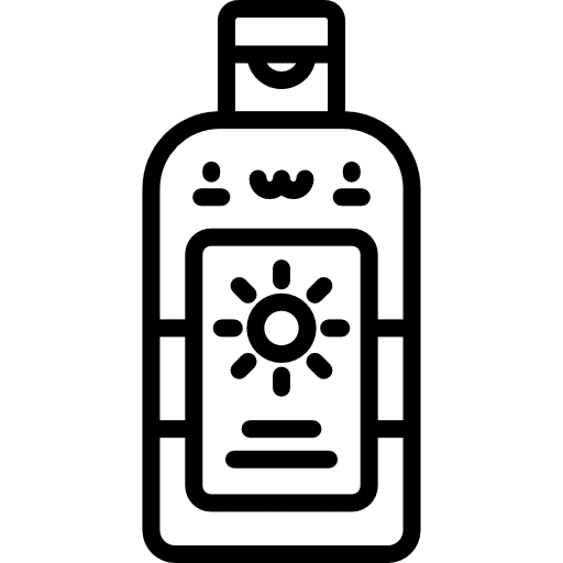 Bronzer holidays sun sun tan icon