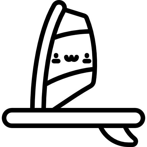 Windsurf sports surfing windsurf icon