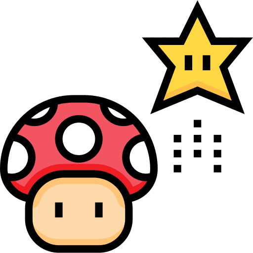 Mario leisure video game playing icon